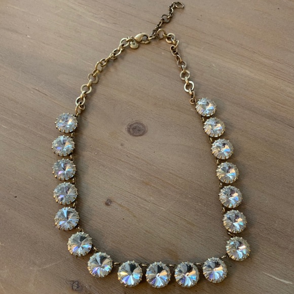 J. Crew Factory Jewelry - Sparkly jeweled J Crew collar necklace